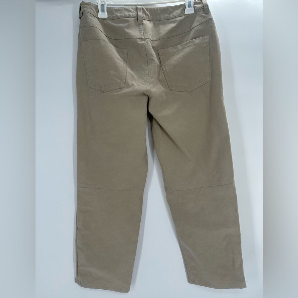 Lululemon Men’s ABC Relaxed-Fit Crop Pant Utilitech Raw Linen Pants Size 30 - Picture 5 of 9